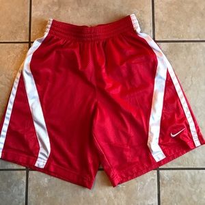 🏀Nike Red Basketball Shorts size small